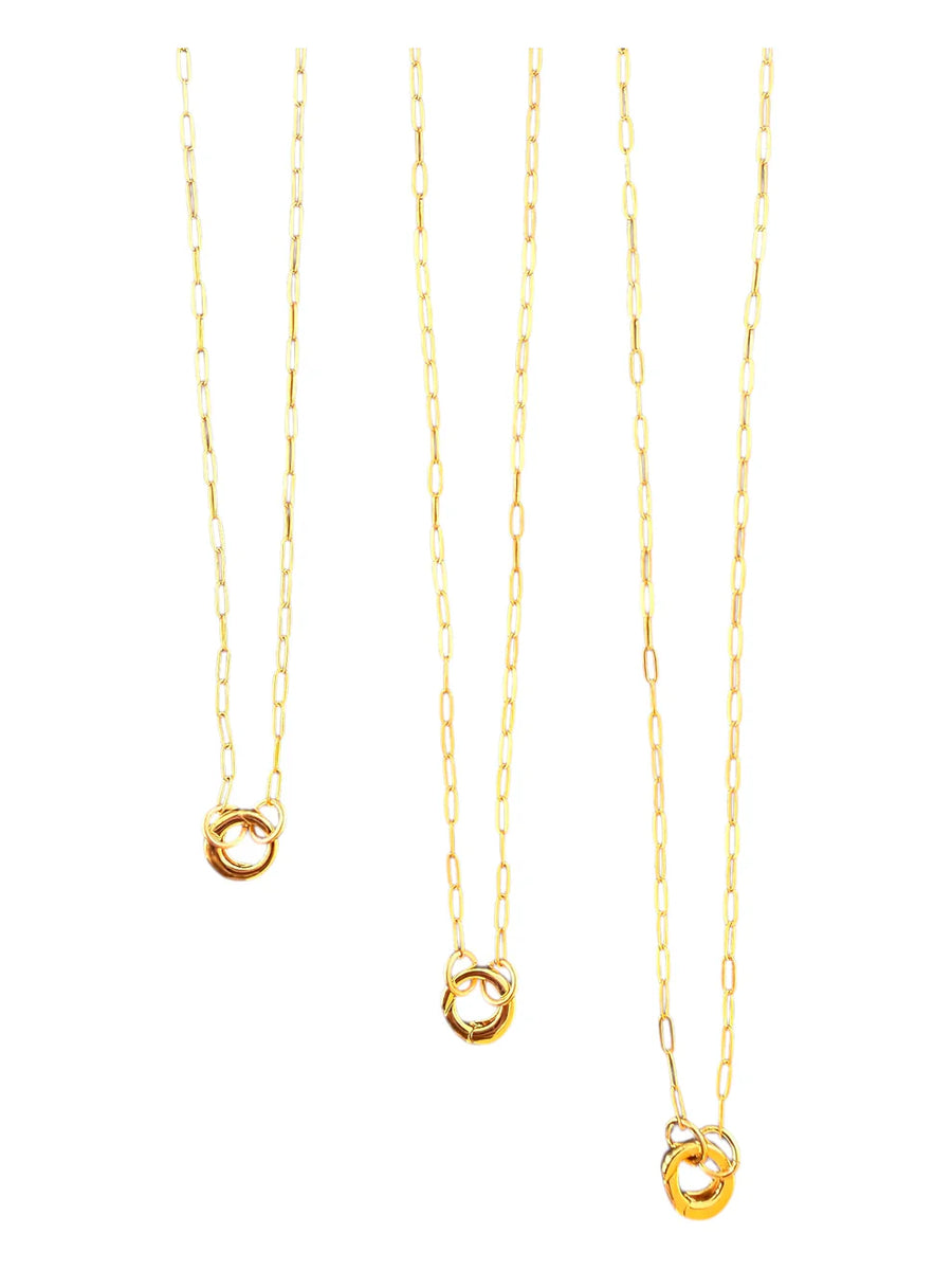Shá Parlé :: Paperclip Charm Holder Chain