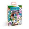 Eeboo :: Magical Creatures Mini Mural and Pencils