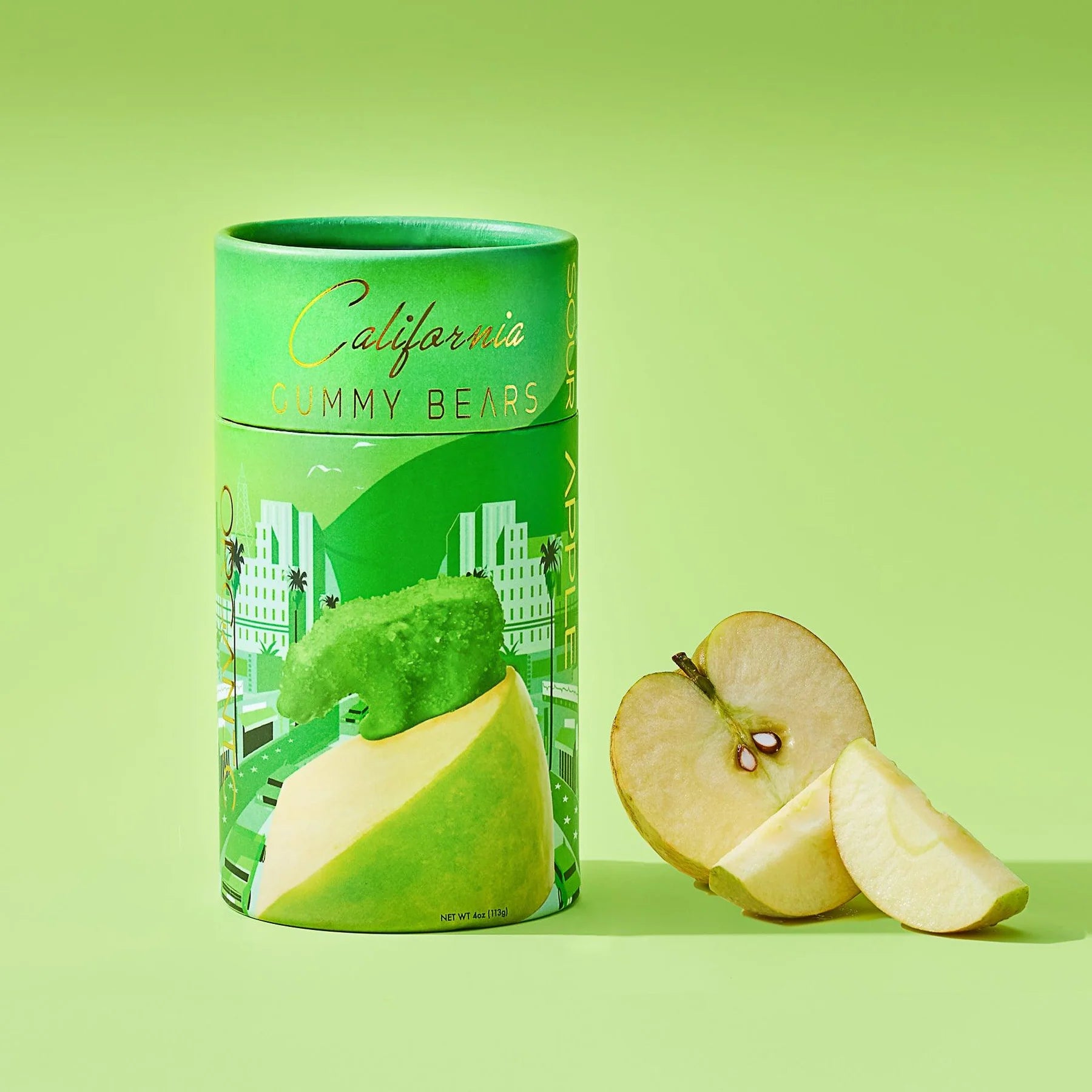 California Gummy Bears ::  Hollywood Sour Apple