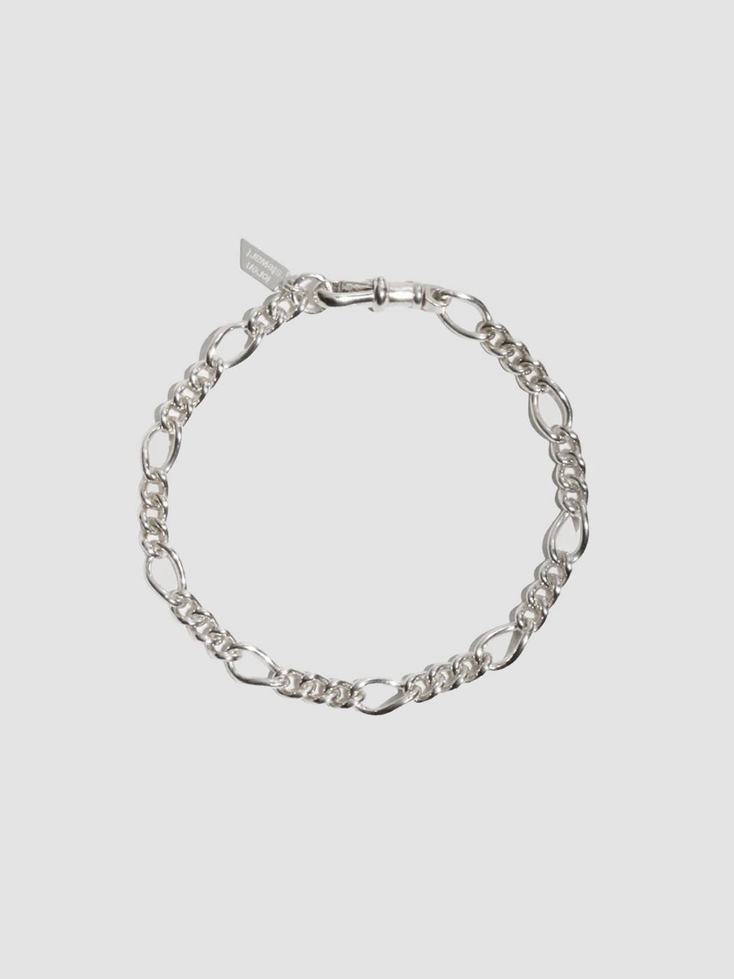 Loren Stewart :: The Smith Chain Bracelet, 7" Silver