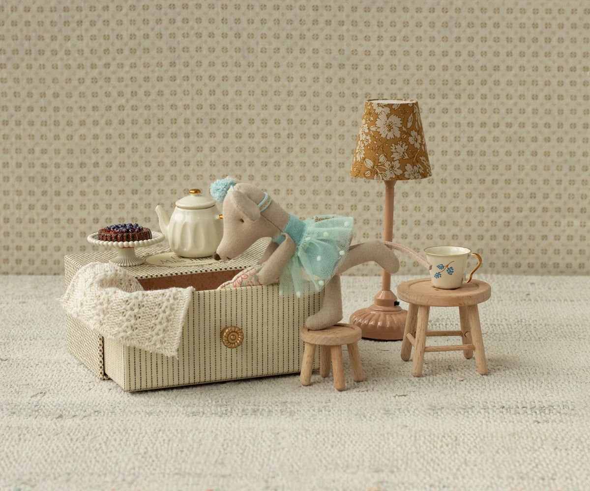 Maileg :: Dance Mouse in Daybed, Little Sister