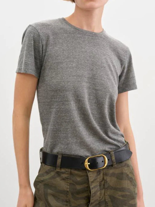 Nili Lotan :: Brady Tee, Heather Grey