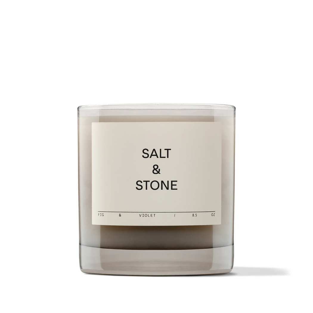 Salt & Stone :: Fig & Violet Candle