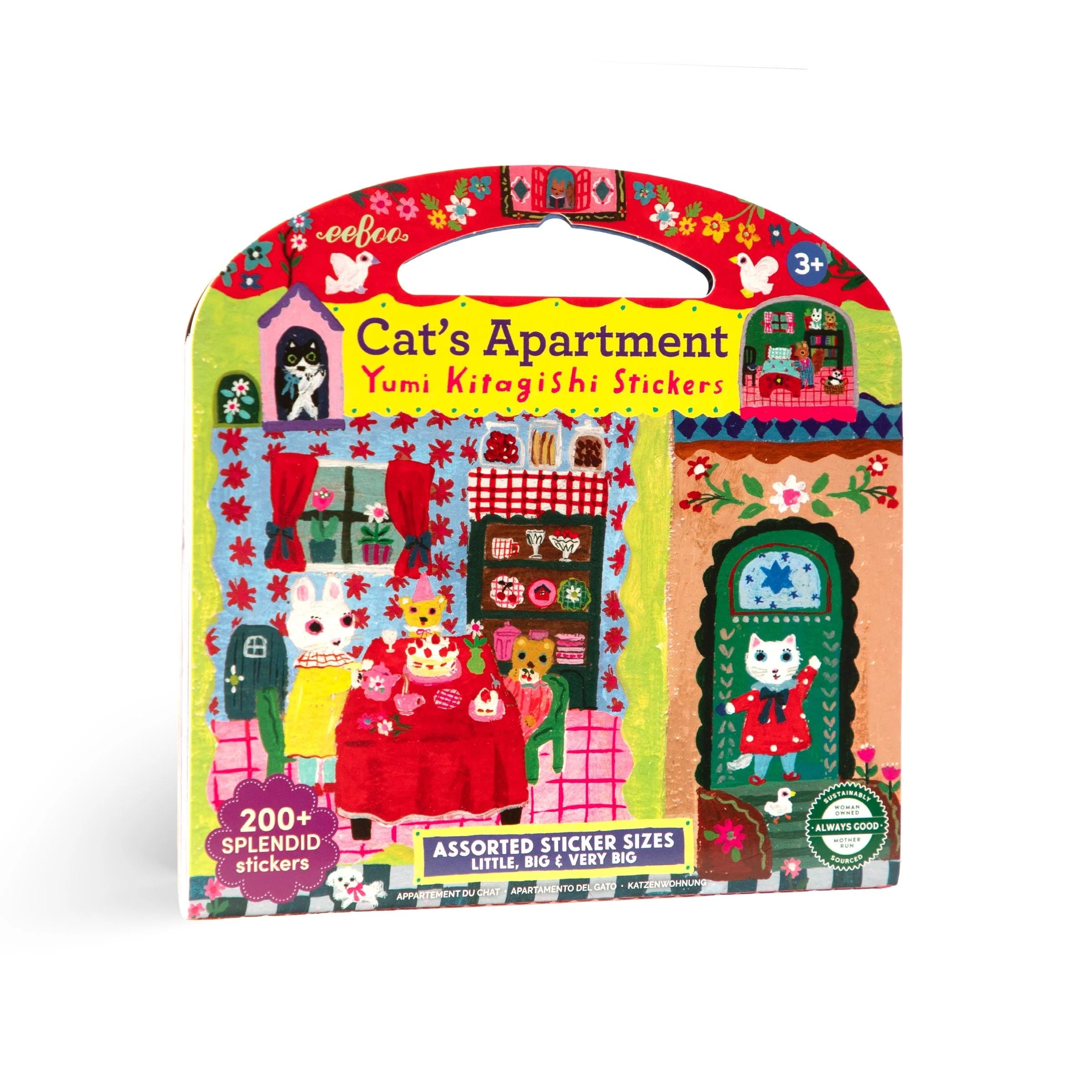 Eeboo :: Cat's Apartment Stickers