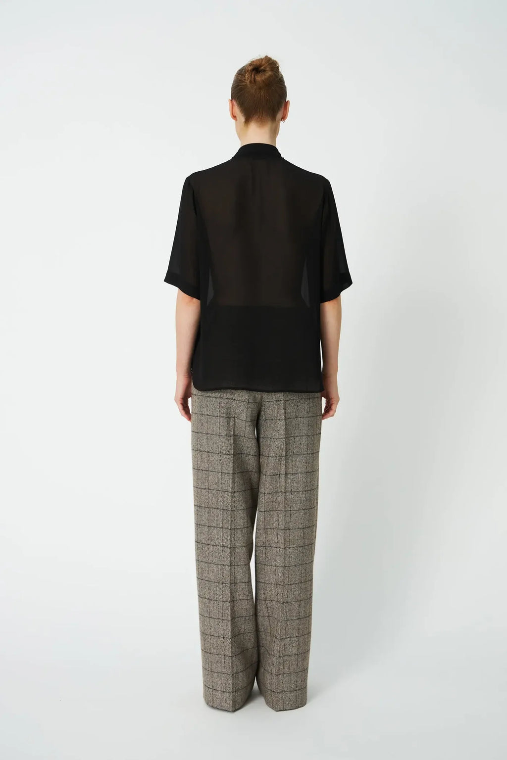 Stella Nova :: Chiffon Shirt w/ Tie Band
