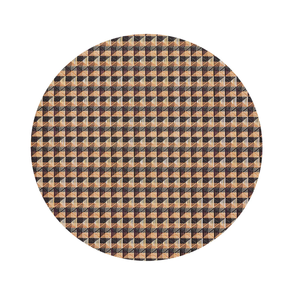 Chilewich :: Crane Round Placemat, Honey