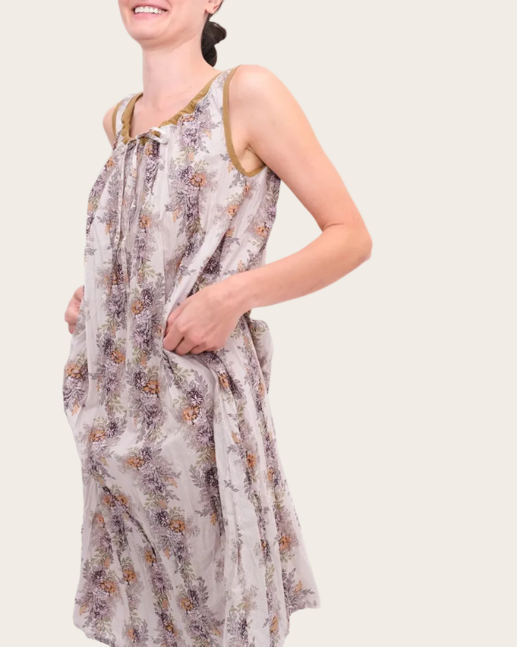 Domi :: Maeve Gathered Chemise