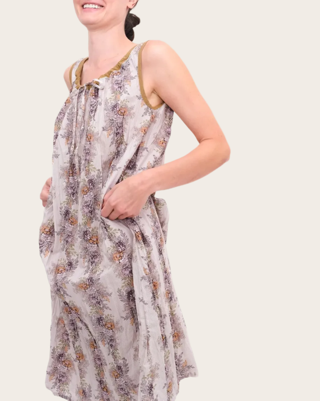 Domi :: Maeve Gathered Chemise