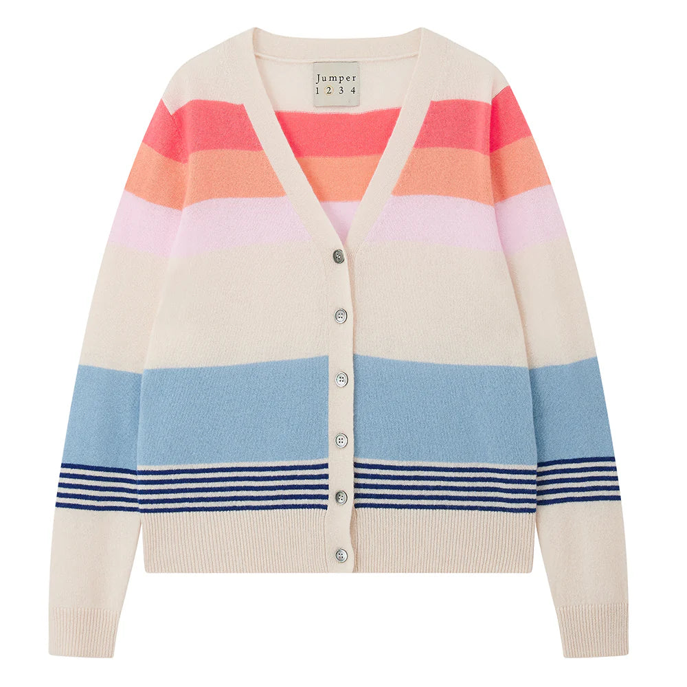 Jumper 1234 :: Deckchair Stripe Cardigan
