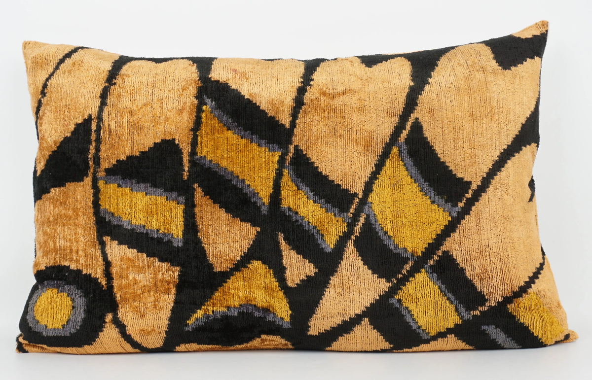 Ikat Painted Lady Pillow w/Insert