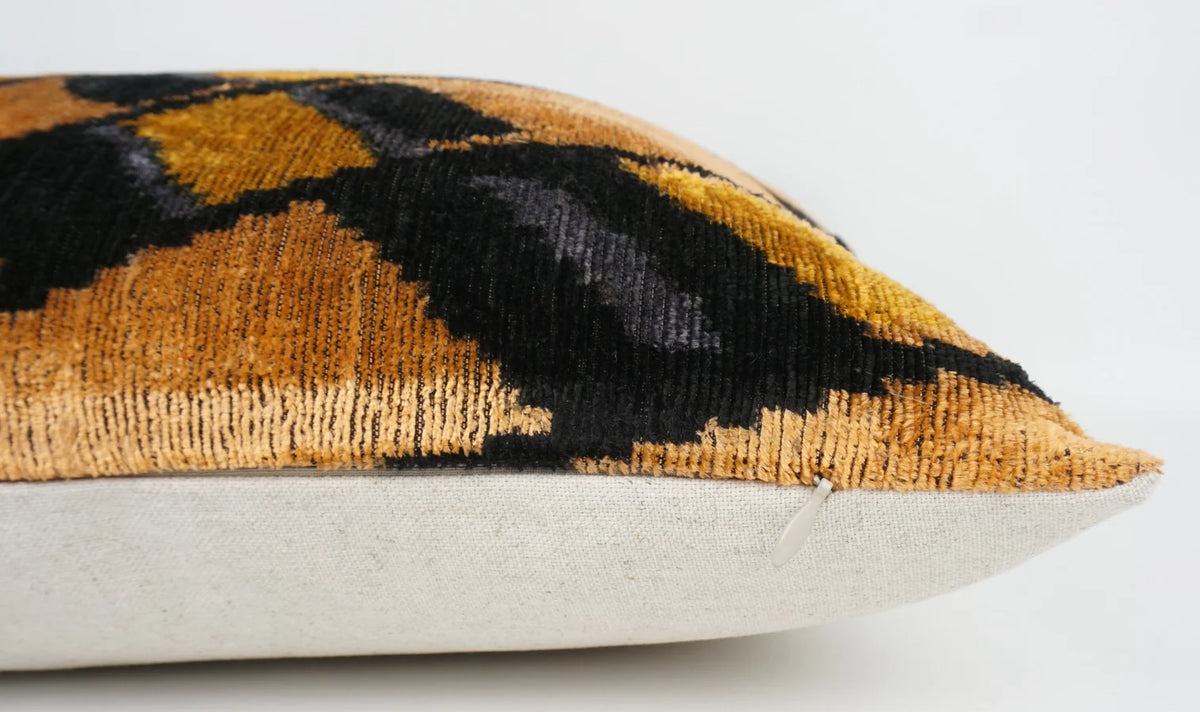 Ikat Painted Lady Pillow w/Insert