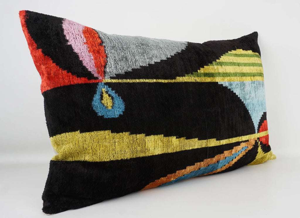 Ikat Moderne Pillow w/Insert