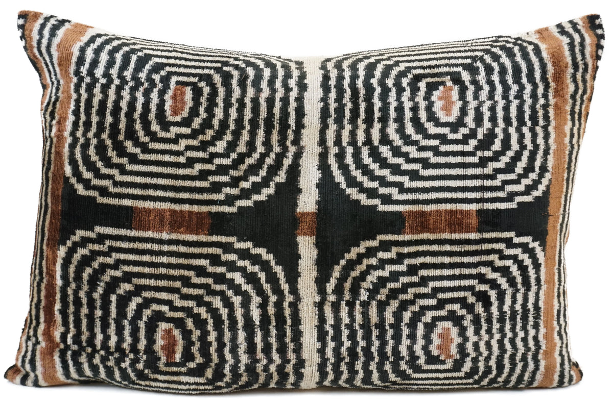 Ikat African Pillow w/Insert