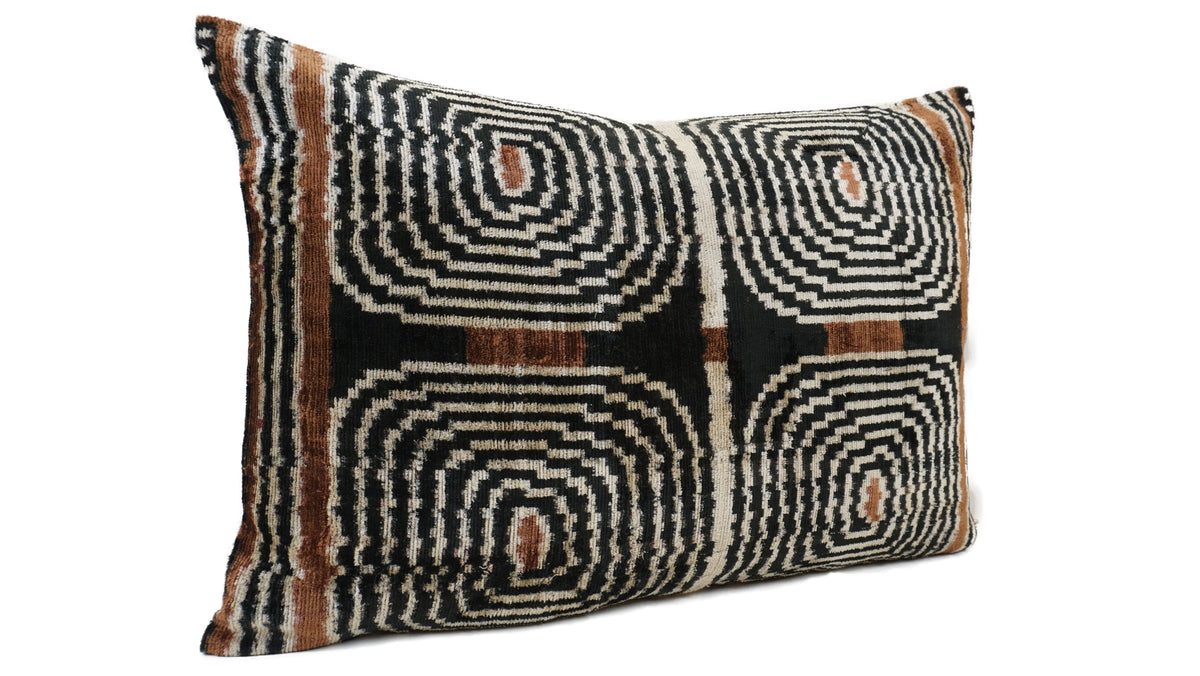 Ikat African Pillow w/Insert