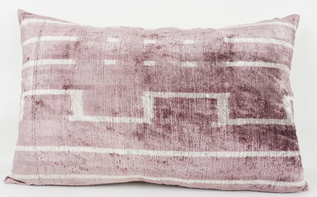 Ikat Blush Pillow w/Insert