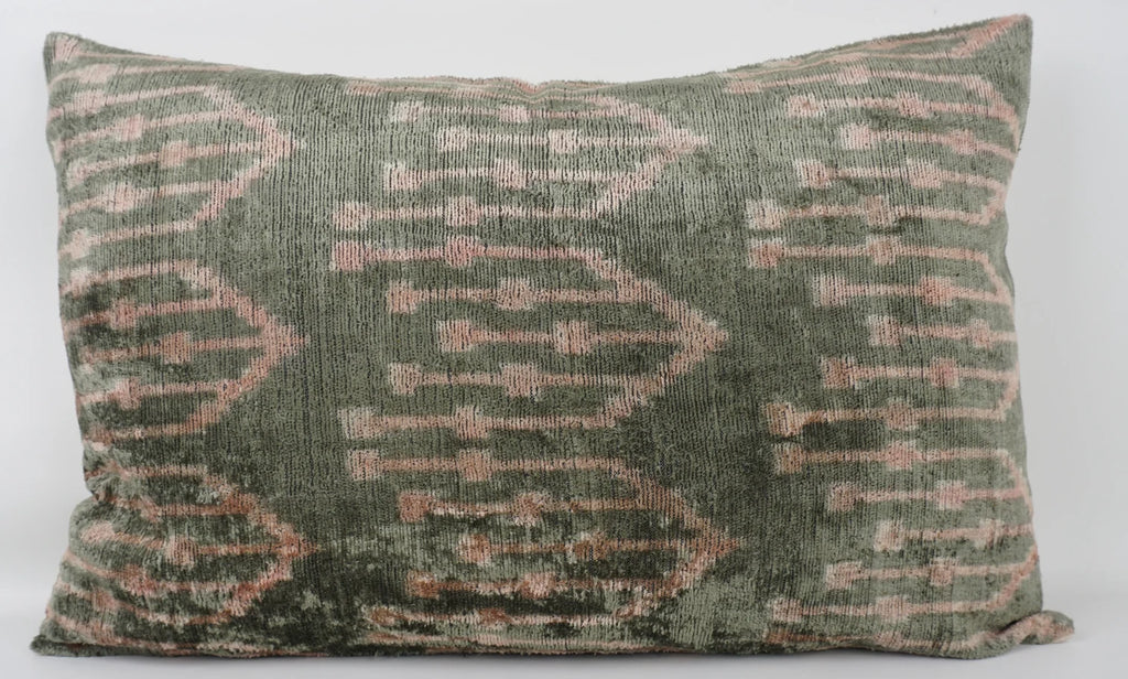 Ikat Root Pillow w/Insert