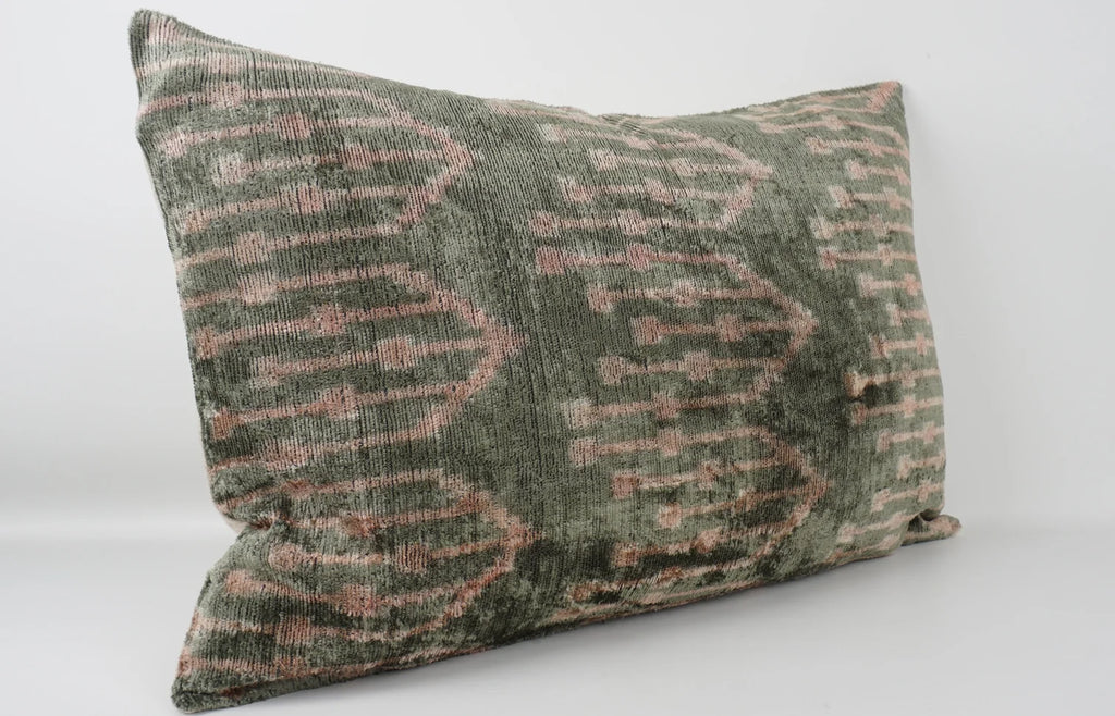 Ikat Root Pillow w/Insert
