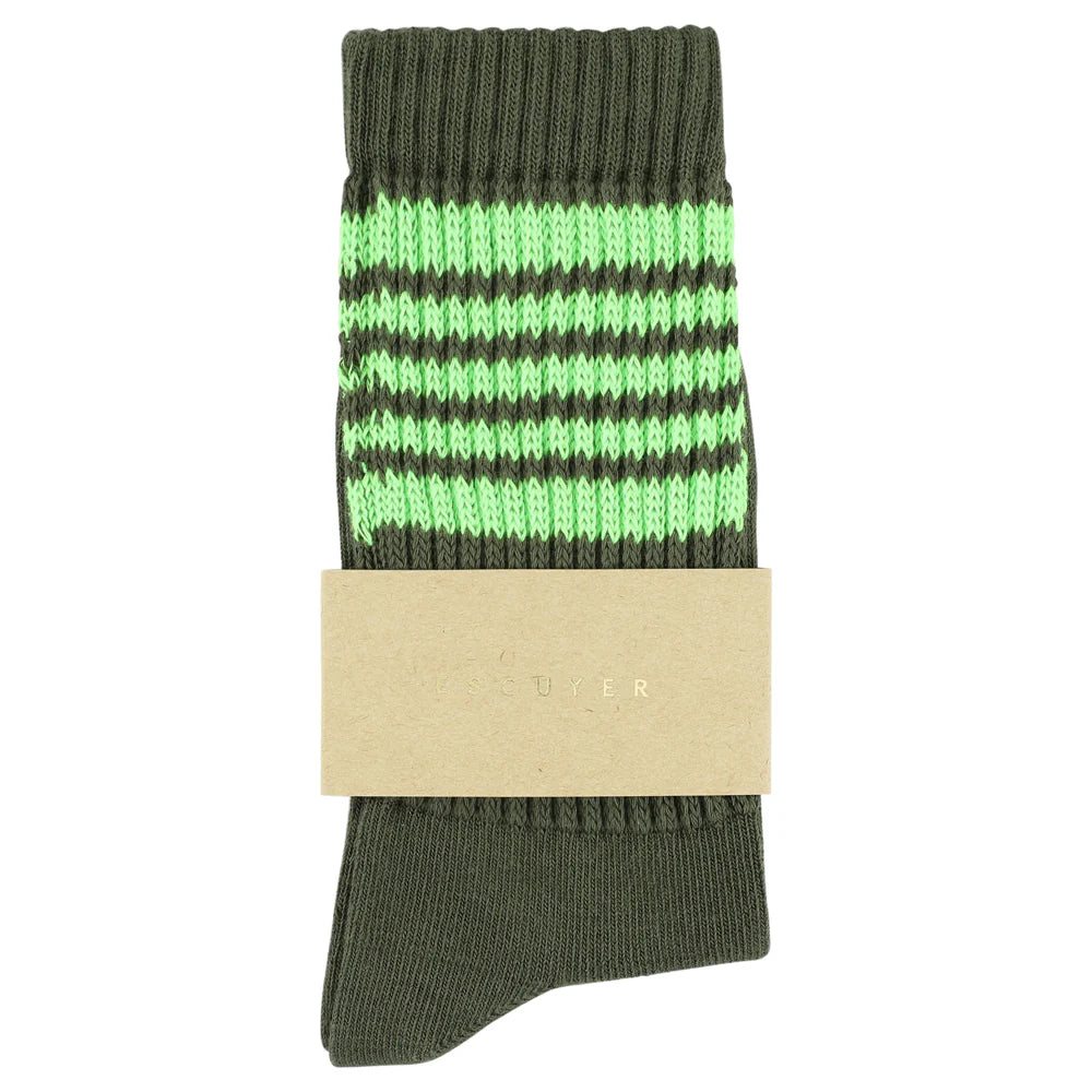 Escuyer :: Women's 5 Stripes Socks