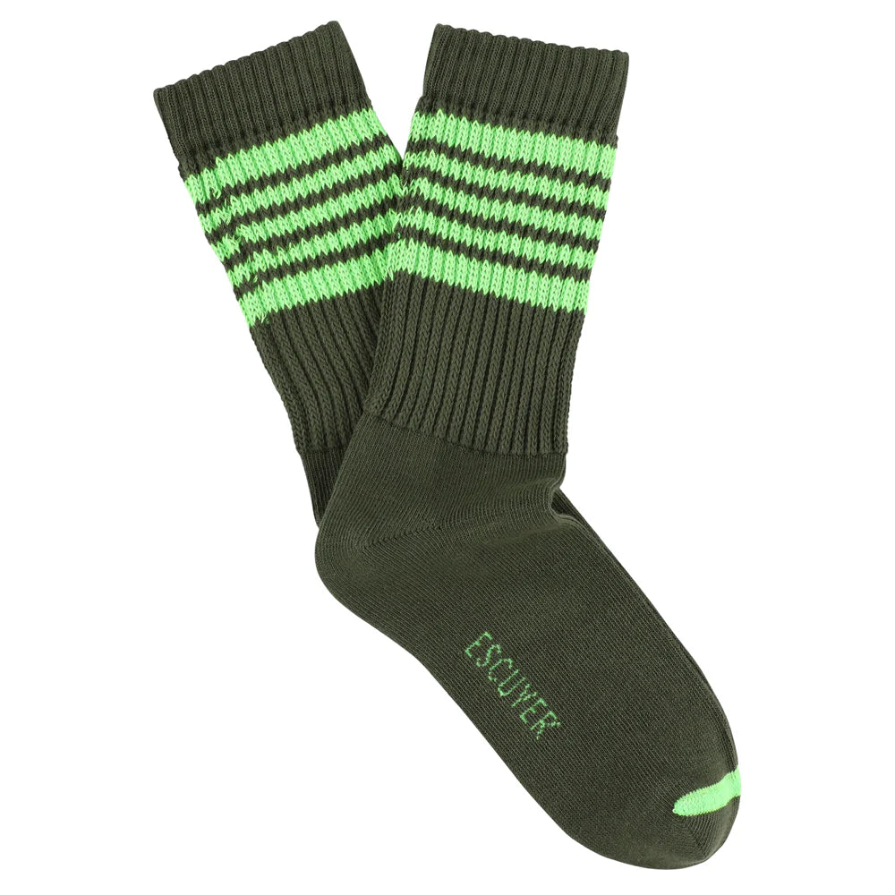 Escuyer :: Women's 5 Stripes Socks