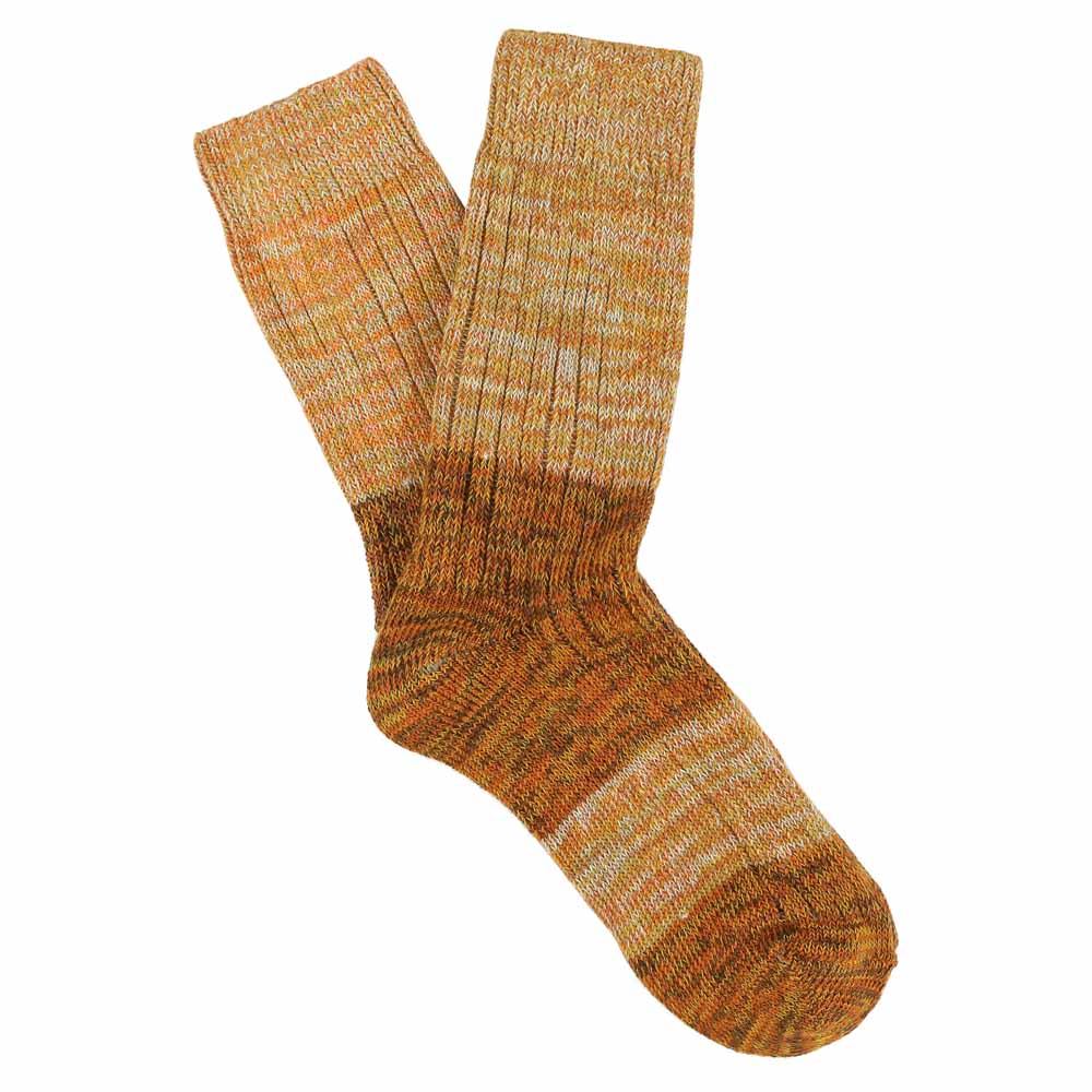 Escuyer :: Women's Melange Blend Socks, Color Block