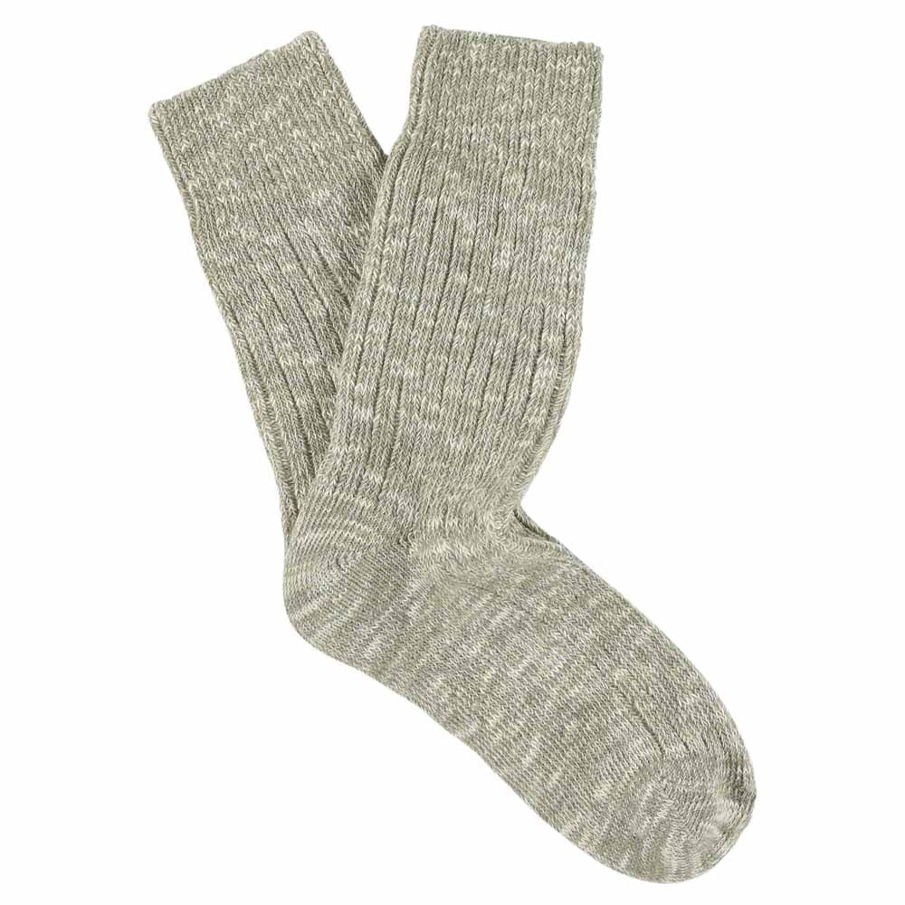 Escuyer :: Women's Melange Blend Socks, Solid