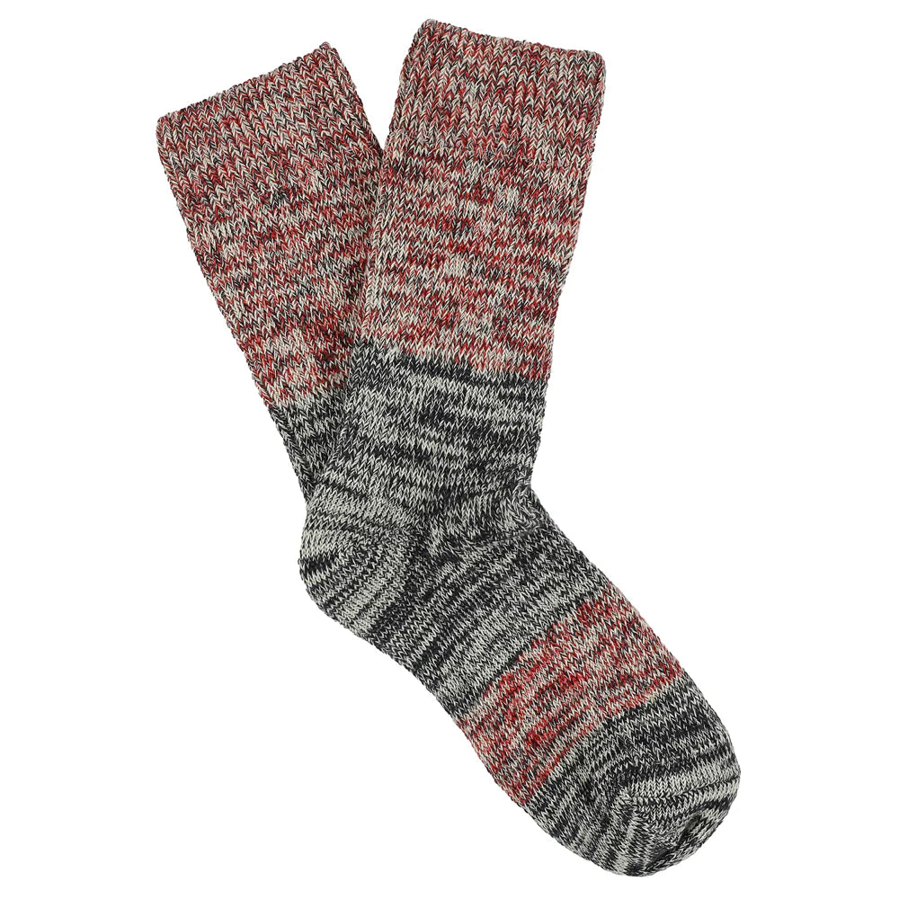 Escuyer :: Women's Melange Blend Socks, Color Block