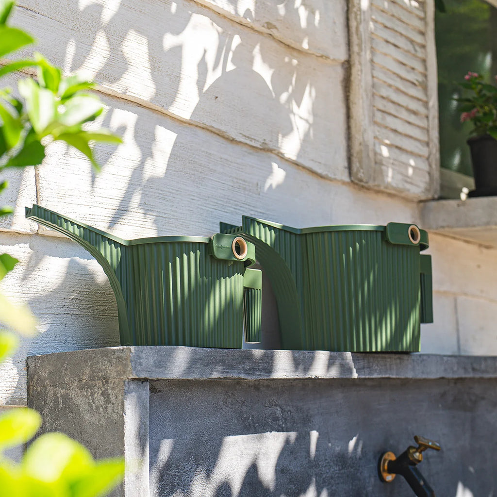 Chilewich :: Hachiman Watering Can, Large, Olive
