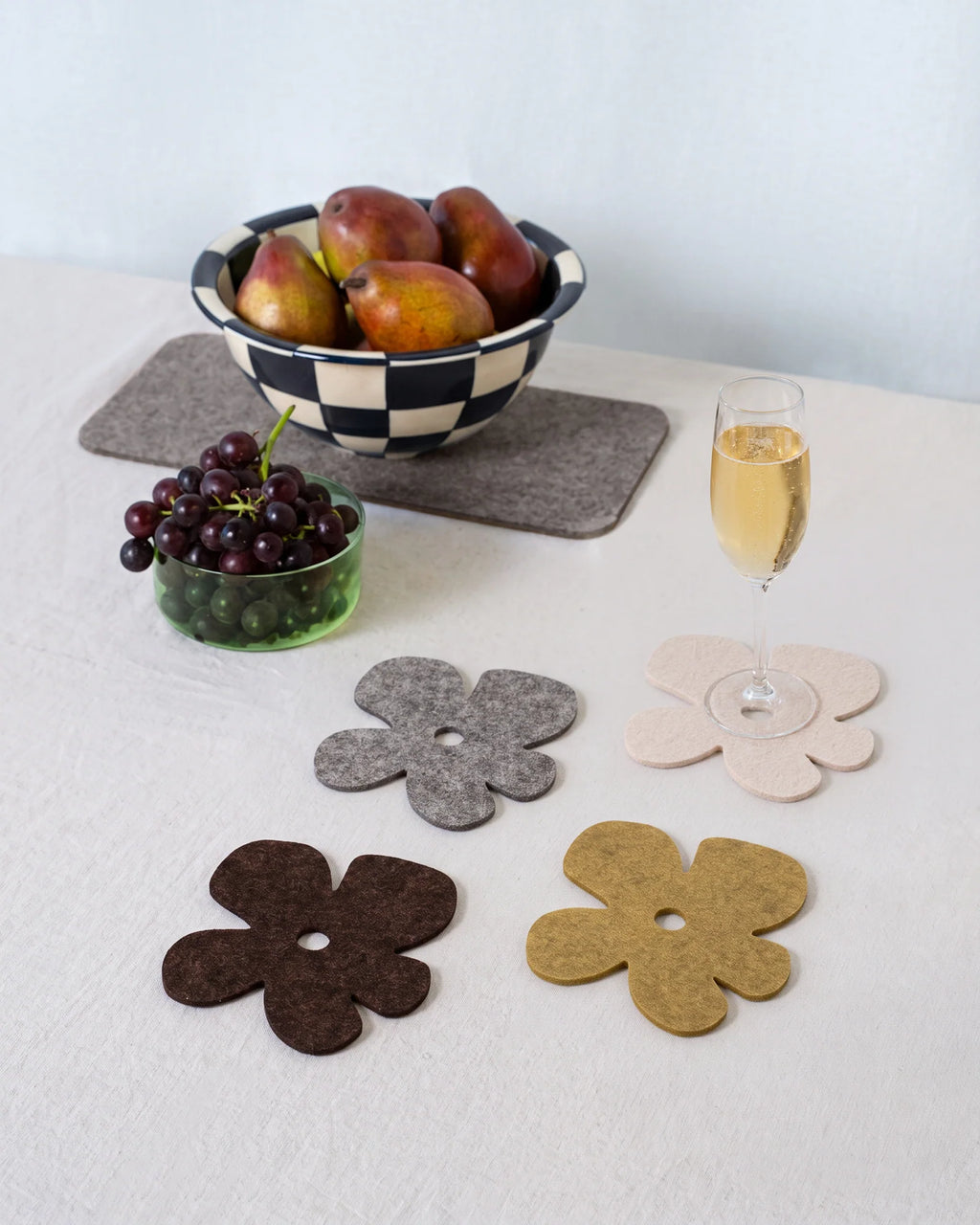 Graf Lantz :: Fleur Coasters, 4 Pack
