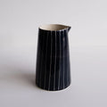 Musango :: Sgrafitto Stripe Pitcher, Graphite
