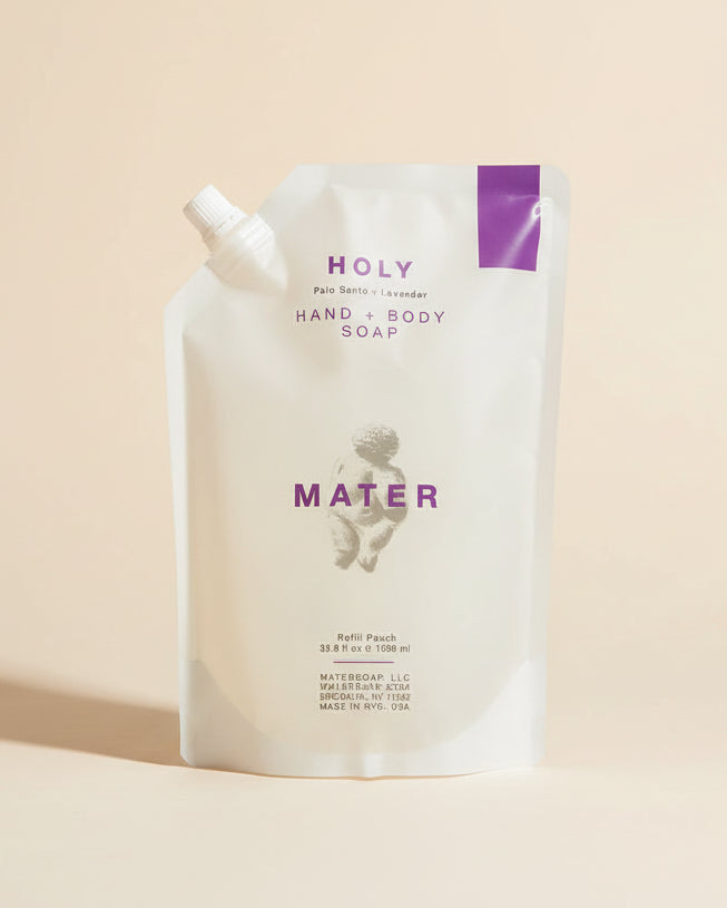 Mater Soap :: Holy Hand & Body Liquid Soap Refill, 34oz