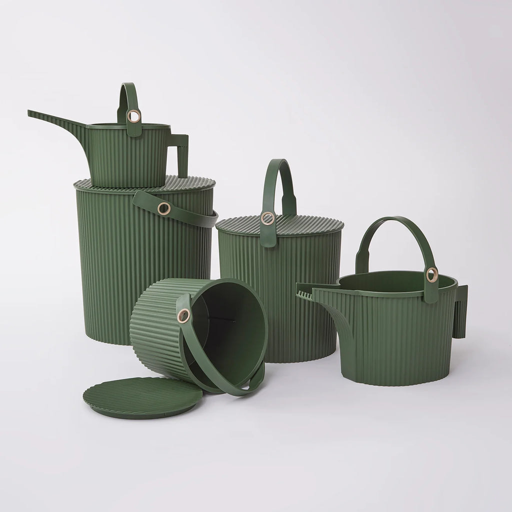 Chilewich :: Hachiman Watering Can, Large, Garden Green