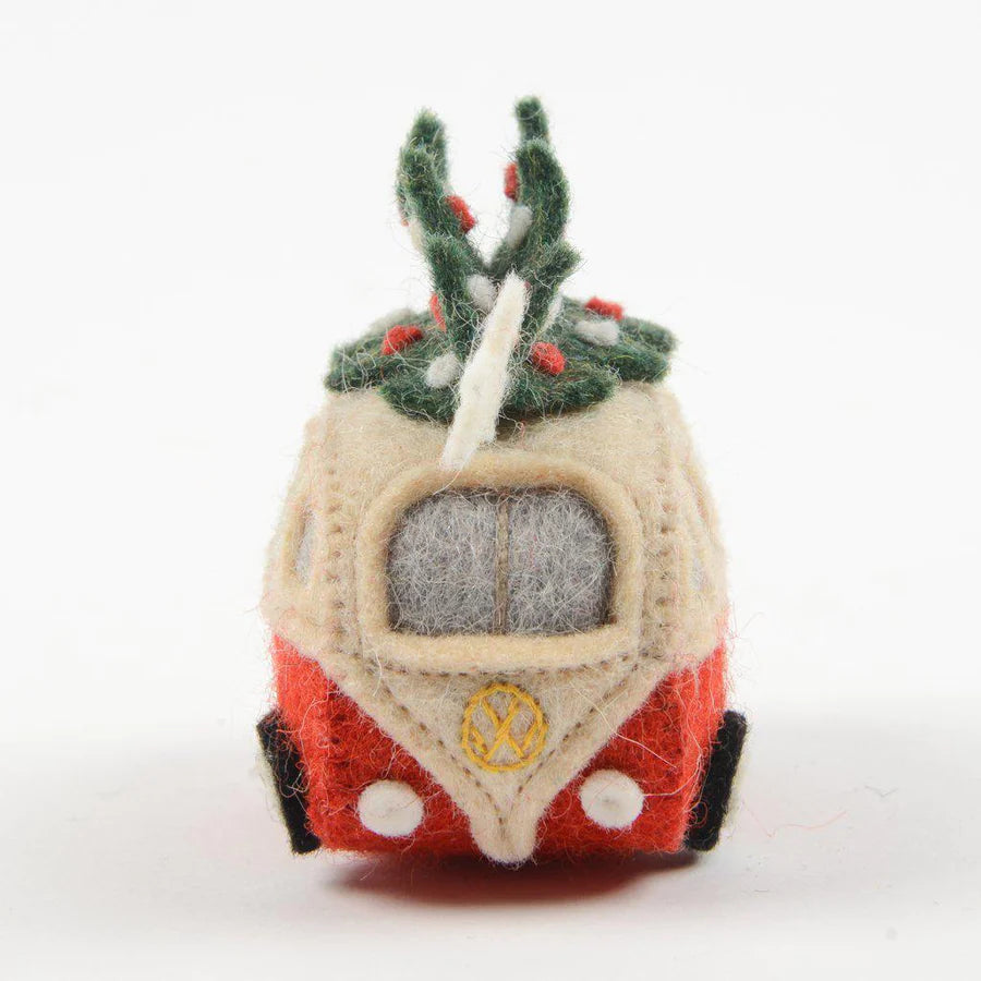 Craftspring :: Christmas Tree Bus Ornament