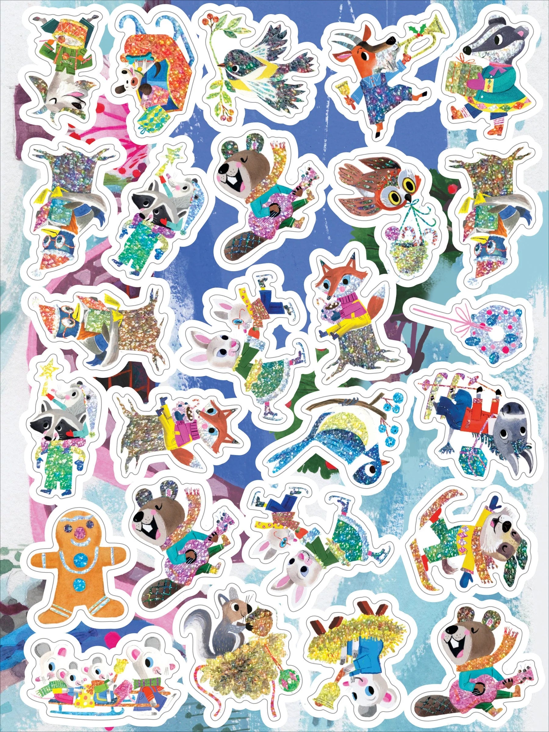 Eeboo :: Christmas Stickers