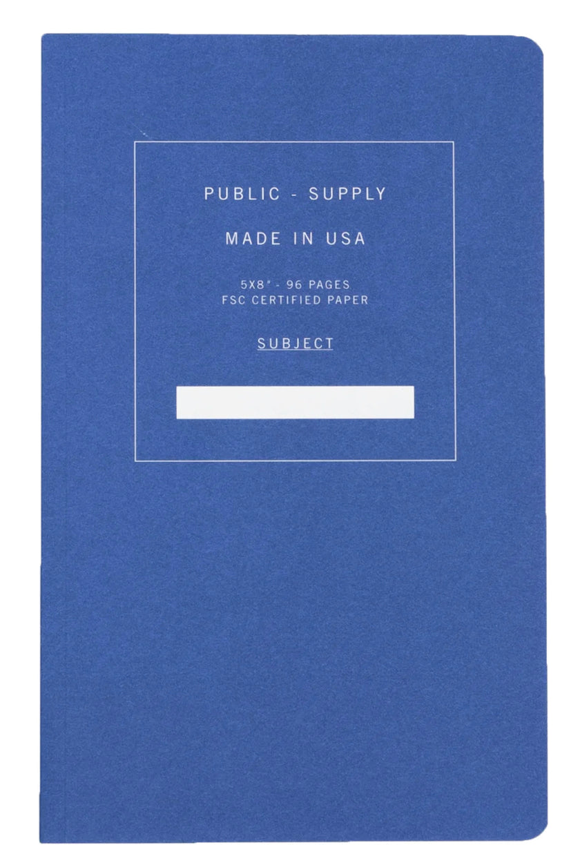 Public Supply :: Soft Cover 5x8 Notebook