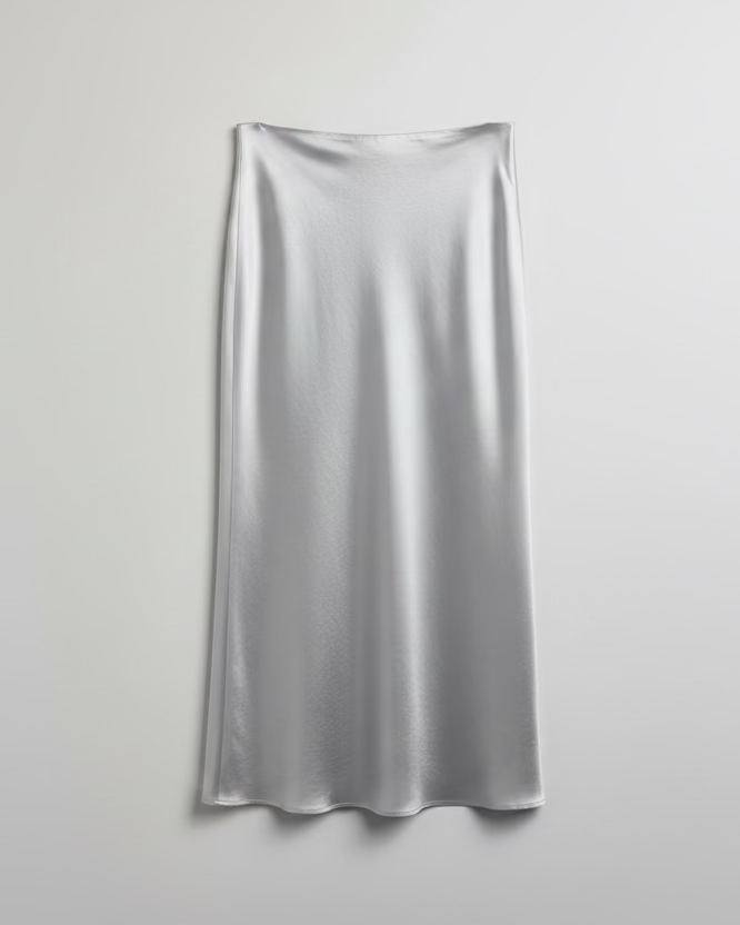 Saint Art :: Talia Charmeuse Maxi Skirt