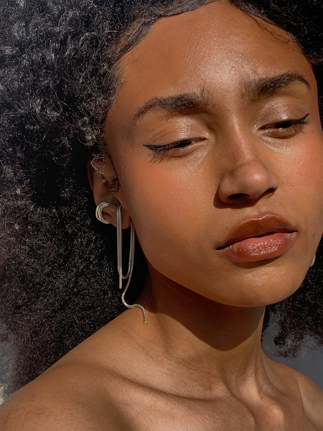 Mussels & Muscles :: Lissom Circular Earcuff Long