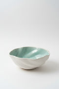 Ajay Gokhale :: Wave Bowl, Celadon Glaze, Large