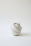 Ajay Gokhale :: Wave Vase, White, Large
