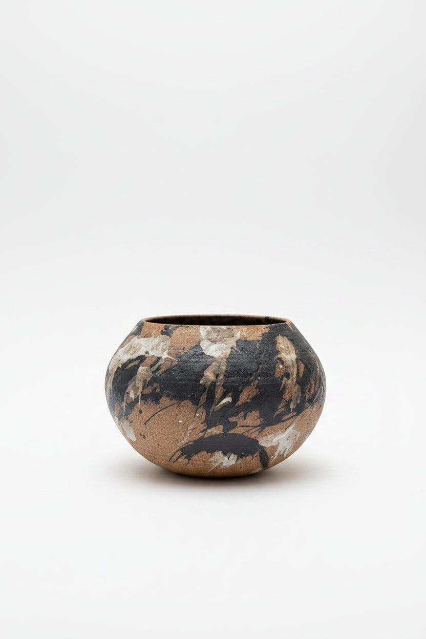 Ajay Gokhale :: Splash Bowl with Olive Interior