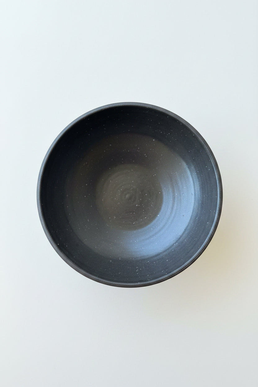 Ajay Gokhale :: Large Black Low Bowl