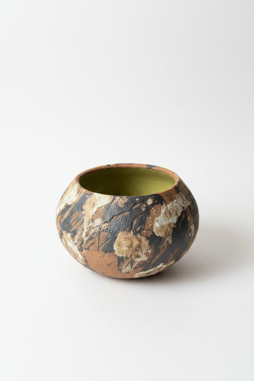 Ajay Gokhale :: Splash Bowl with Olive Interior