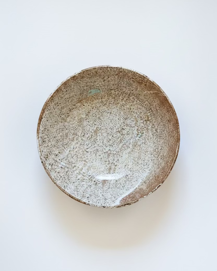 Sharon Mann :: Large Serving Bowl, Speckle Glaze
