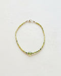 Margaret Solow :: Green Opal and Tourmaline Bracelet