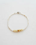 Margaret Solow :: Rutilated Quartz and Sapphire Bracelet