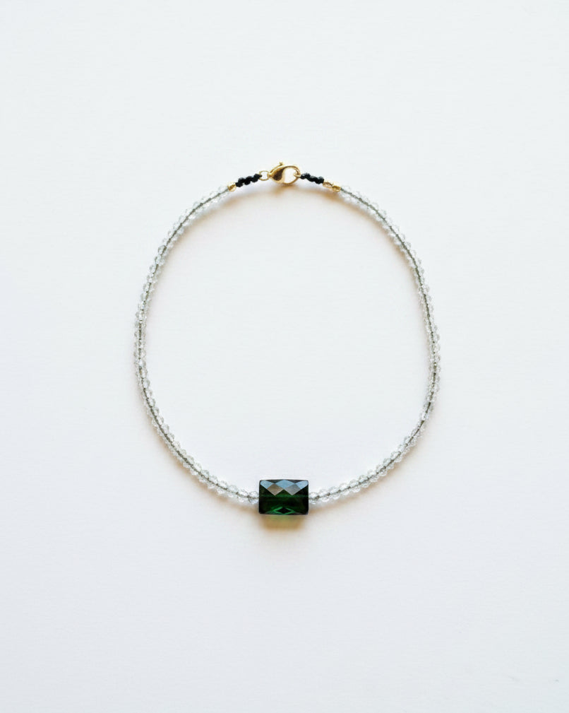 Margaret Solow :: Labradorite and Tourmaline Bracelet