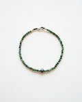 Margaret Solow :: Chrysocolla and Pearl Bracelet