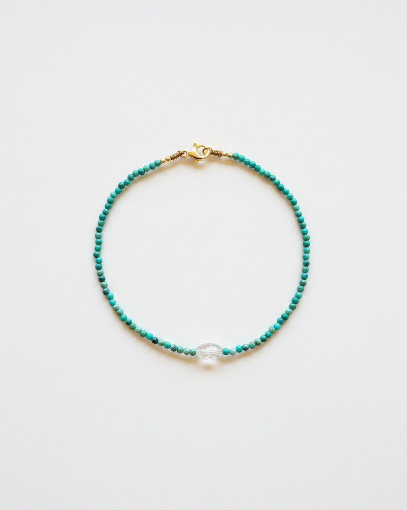 Margaret Solow :: Turquoise and Aquamarine Bracelet