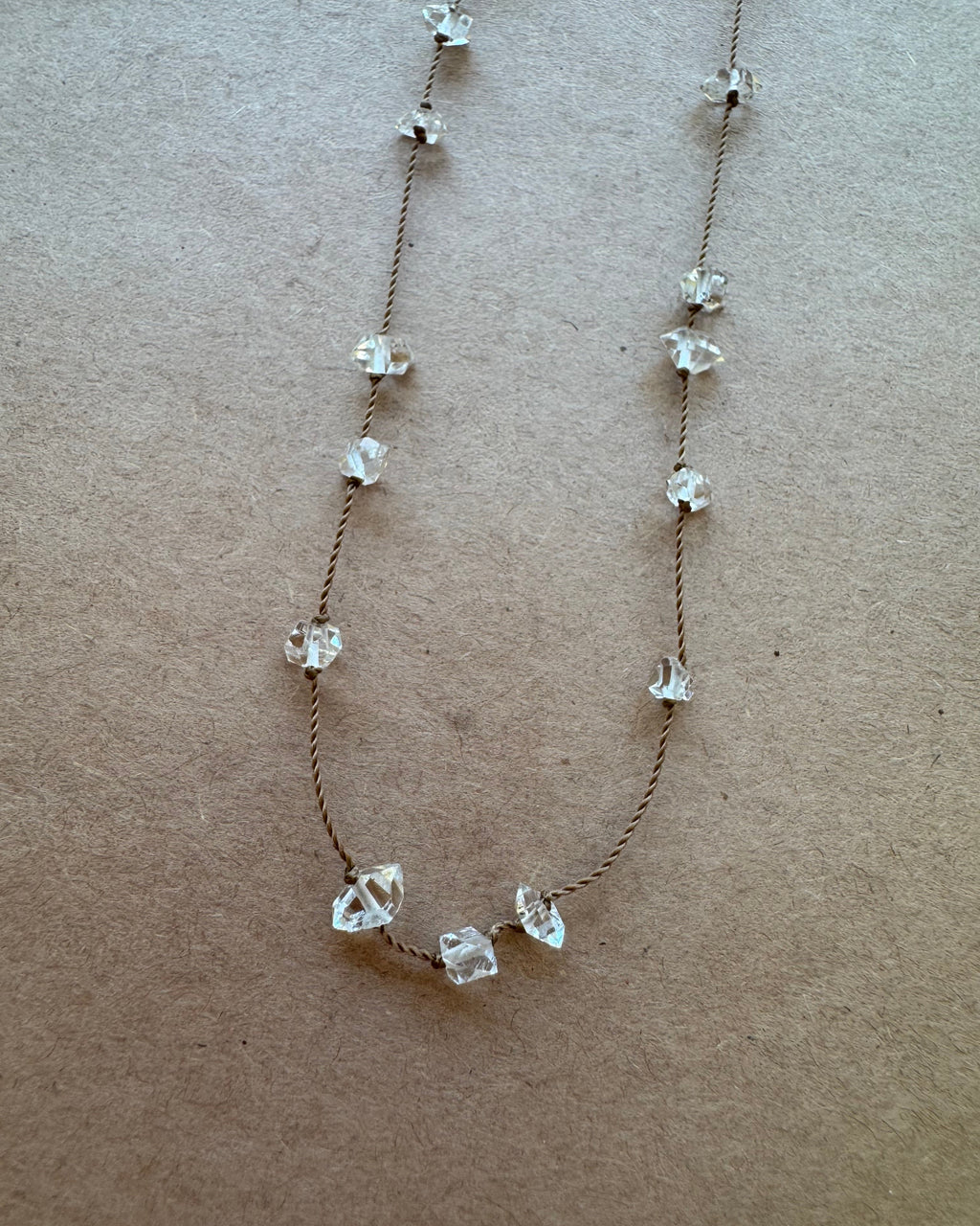 Margaret Solow :: Herkimer Diamond Necklace