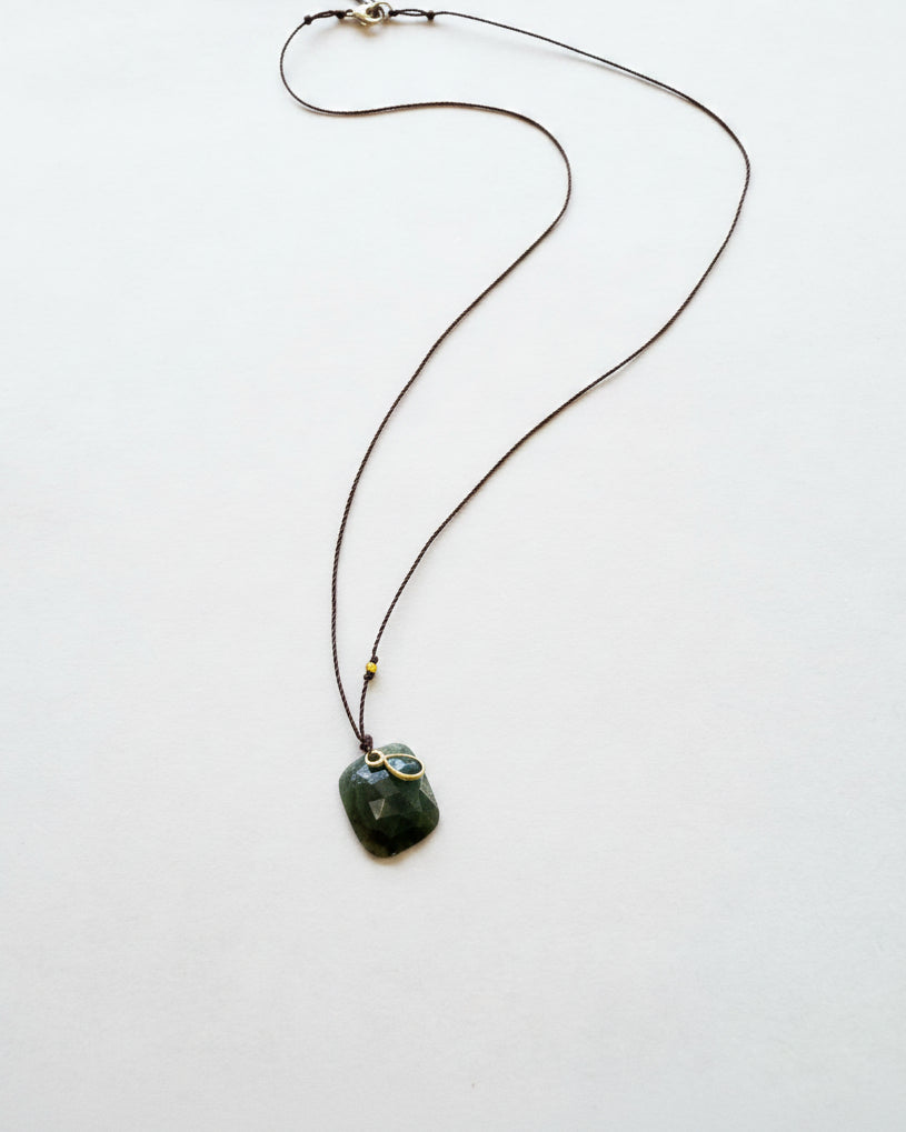 Margaret Solow :: Double Sapphire Necklace, 18kt