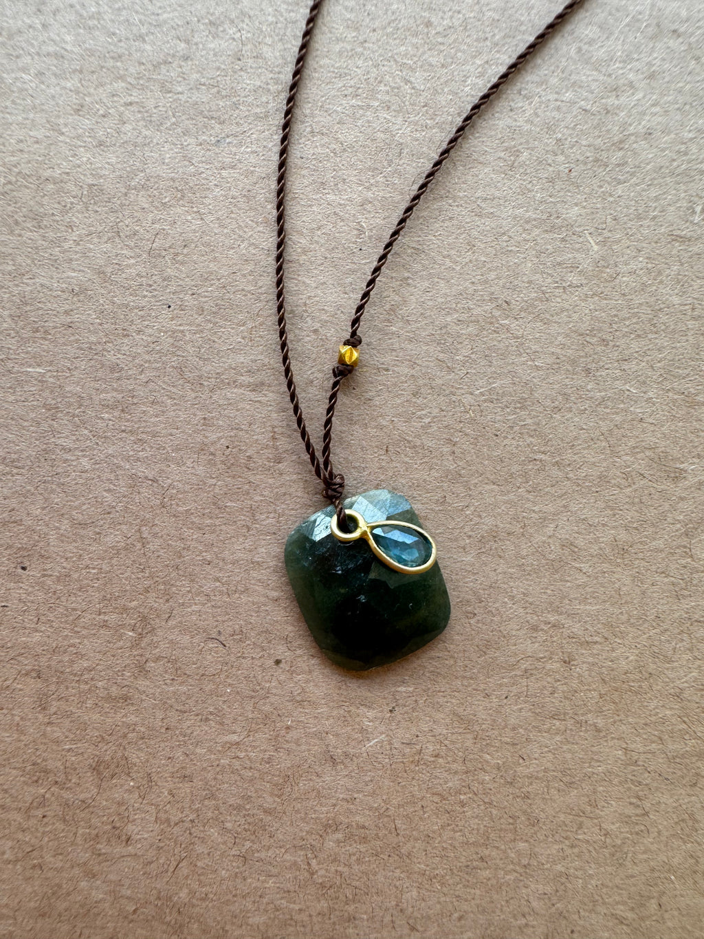 Margaret Solow :: Double Sapphire Necklace, 18kt